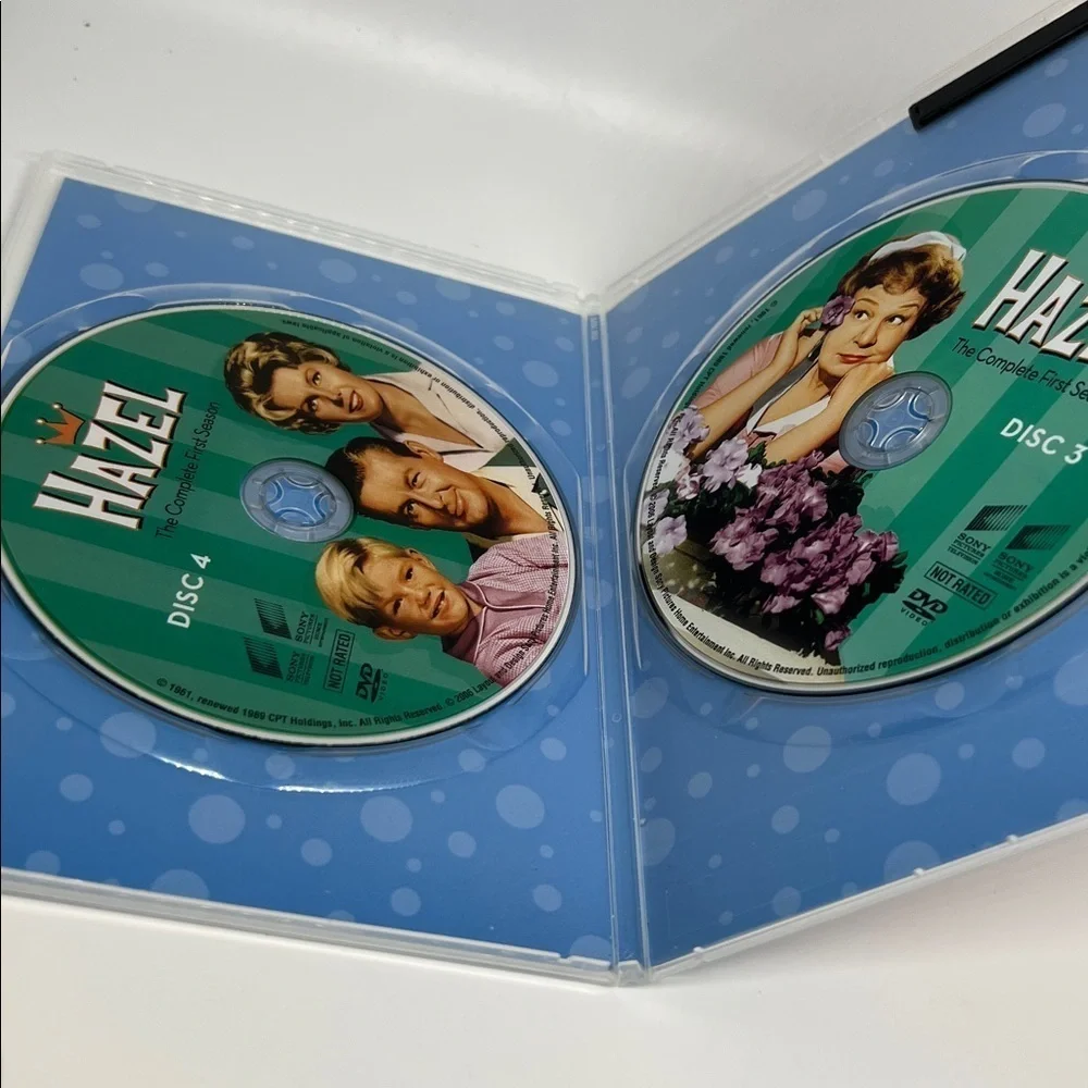 🎬 Hazel: The Complete First Season (DVD, 2006, 4-Disc Set) DVD
